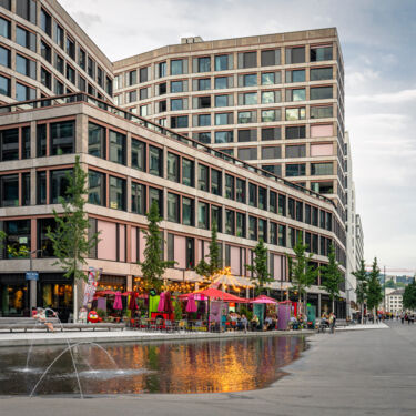 Europaallee - a new city quarter in the middle of Zurich