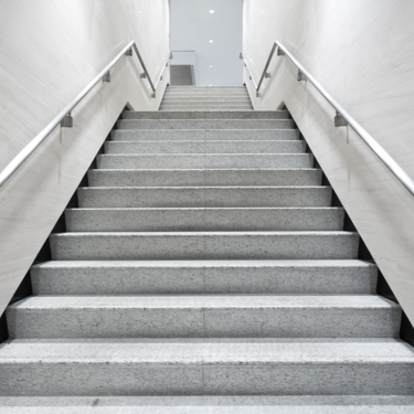 Bearings for stairs and landings