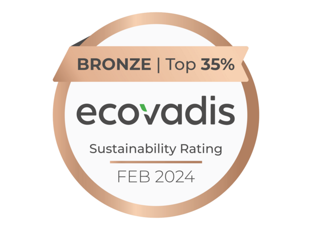 Getzner EcoVadis Medaille DE