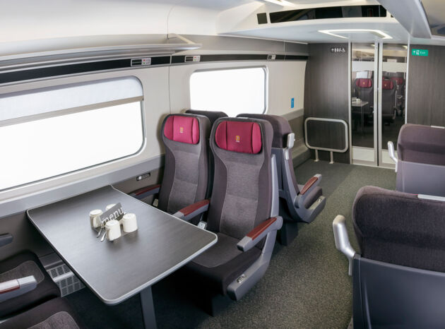 Hitachi Class800 series - First Class interiors