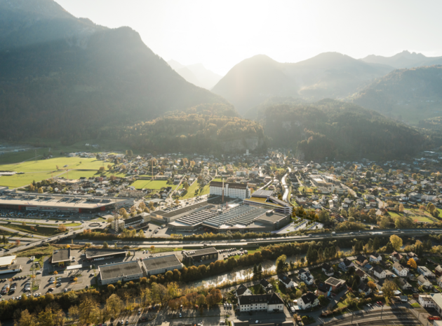 Getzner-Headquarter in Bürs/Österreich