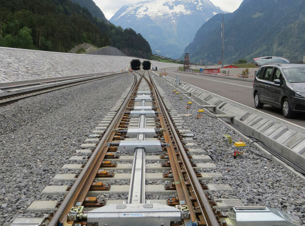 Feste Fahrbahn Gotthard Basistunnel