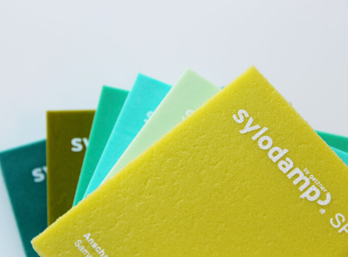 Sylodamp Material Series Sample