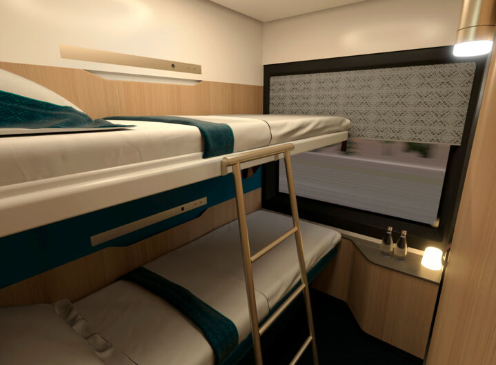 Tren Maya Interior sleeping cabin (C) Alstom